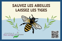 Bee sign – 18″x12″