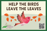 Bird sign – 18″x12″